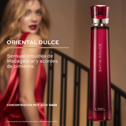 Satin Rouge Perfume de Mujer 50 ml