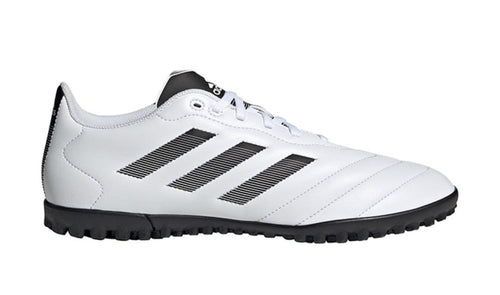 ZAPATILLAS HOMBRE ADIDAS FÚTBOL PASTO SINTÉTICO BLANCO GOLETTO VIII