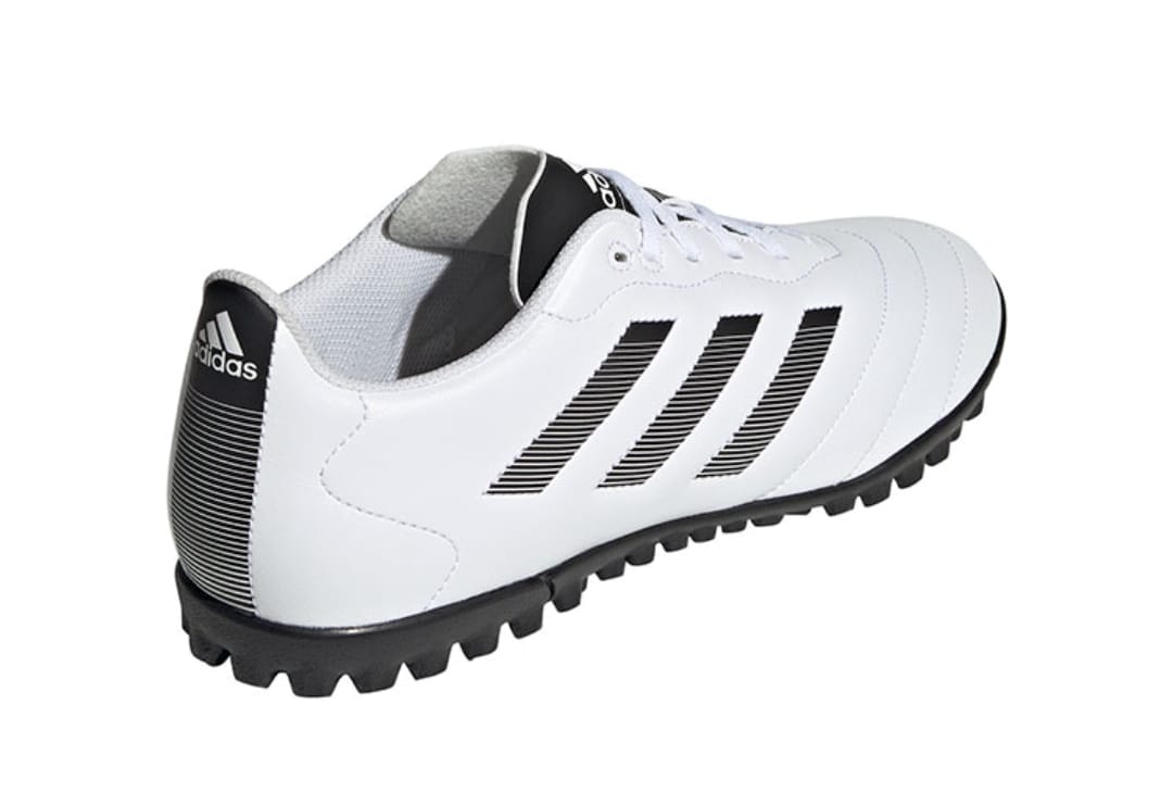 ZAPATILLAS HOMBRE ADIDAS FÚTBOL PASTO SINTÉTICO BLANCO GOLETTO VIII