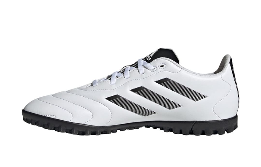 ZAPATILLAS HOMBRE ADIDAS FÚTBOL PASTO SINTÉTICO BLANCO GOLETTO VIII