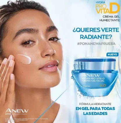 Anew Hydra Pro Vita-D Crema Gel Facial por Avon 50g