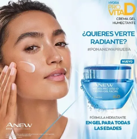 Anew Hydra Pro Vita-D Crema Gel Facial por Avon 50g